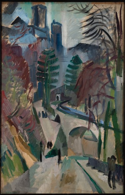 Laon Landscape by Robert Delaunay