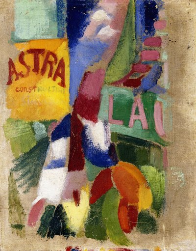 Study of the Team from Cardiff by Robert Delaunay