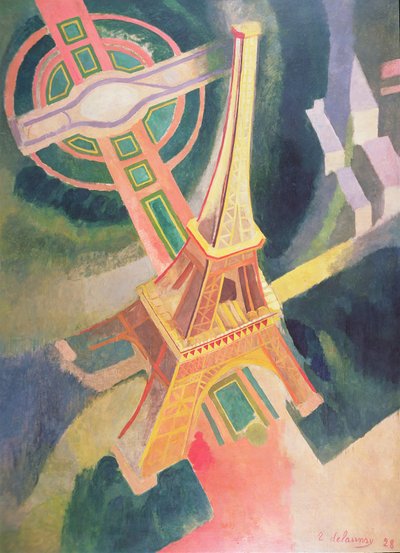 The Eiffel Tower by Robert Delaunay
