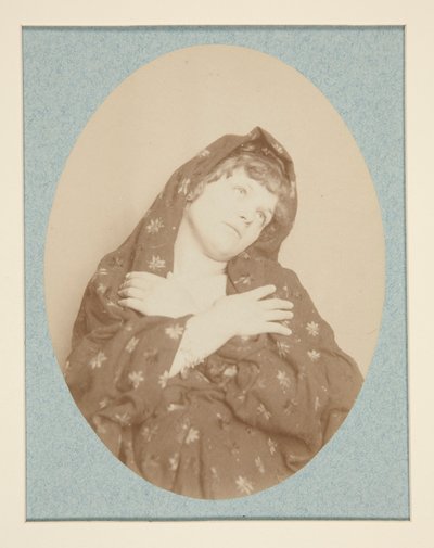 Untitled (young girl) by Robert Demachy