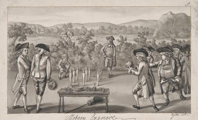 Modern Exercise by Robert Dighton