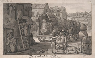 The Contented Miller by Robert Dighton
