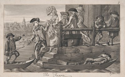 The Ferry by Robert Dighton