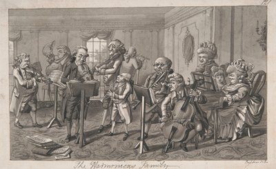 The Harmonious Family by Robert Dighton