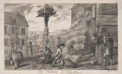 The Produce of Industry by Robert Dighton
