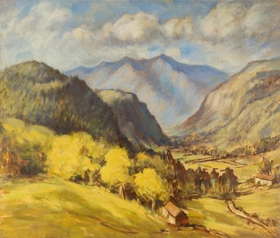 Valley Landscape by Robert Ernest McEune
