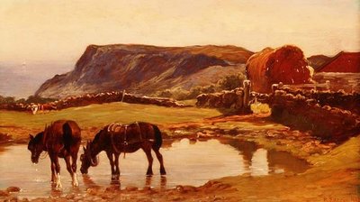 Watering the Horses by Robert Farren