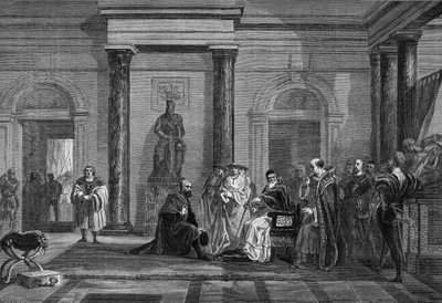 Pope Julius II (Giulio II) by Robert Fleury