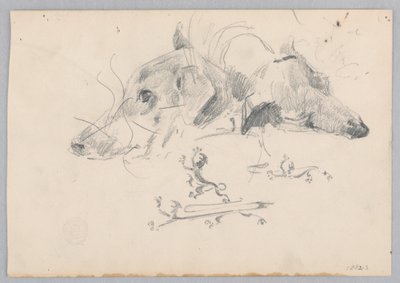 Dog and Lion by Robert Frederick Blum