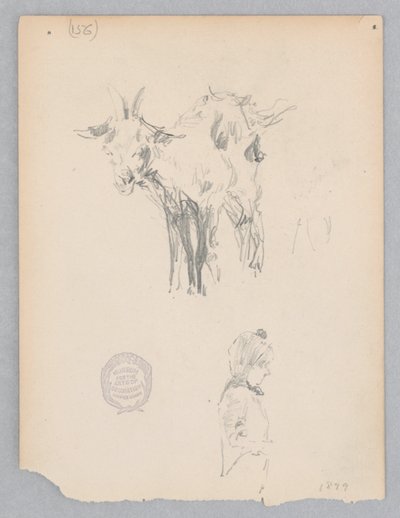 Goat by Robert Frederick Blum