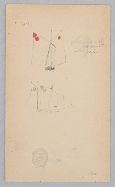 Sailboat by Robert Frederick Blum
