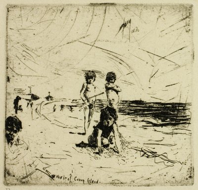 Souvenir of Coney Island by Robert Frederick Blum