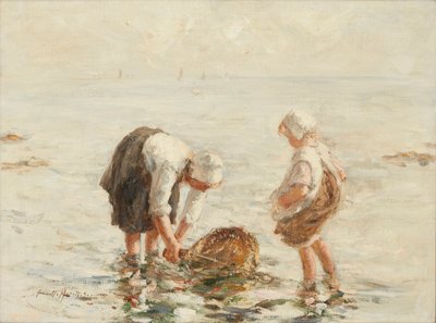 Shrimping by Robert Gemmell Hutchison