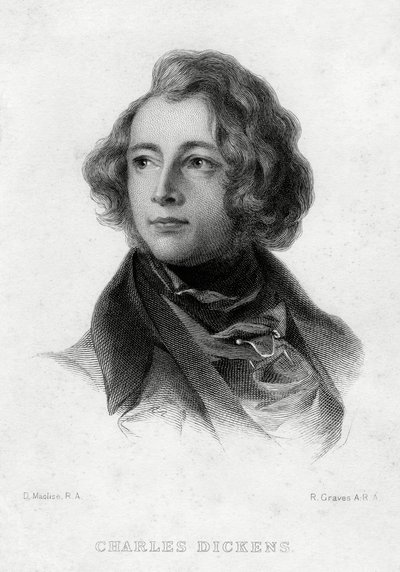 Charles Dickens, English author by Robert Graves