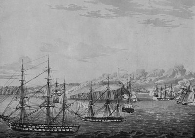 The Fall of Oswego by Robert Havell