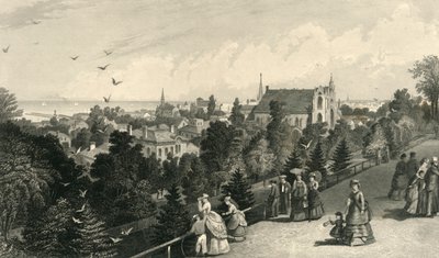 City of Cleveland, from Reservoir Walk by Robert Hinshelwood