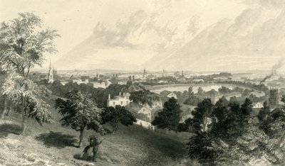 City of Providence, from Prospect Hill, 1872 by Robert Hinshelwood