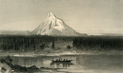 Mount Hood, from the Columbia by Robert Hinshelwood