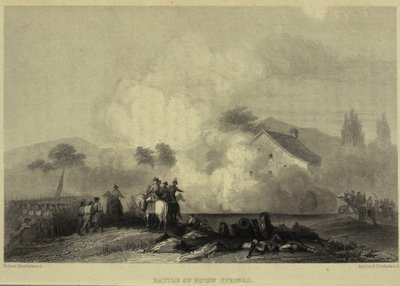 The Battle of Eutaw Springs in 1781 by Robert Hinshelwood