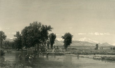 The Rocky Mountains, 1874 by Robert Hinshelwood