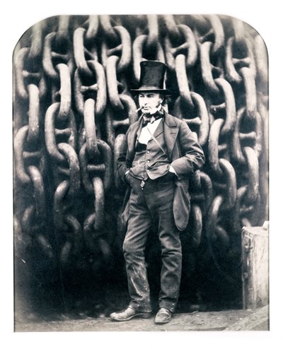 Isambard Kingdom Brunel, British engineer by Robert Howlett