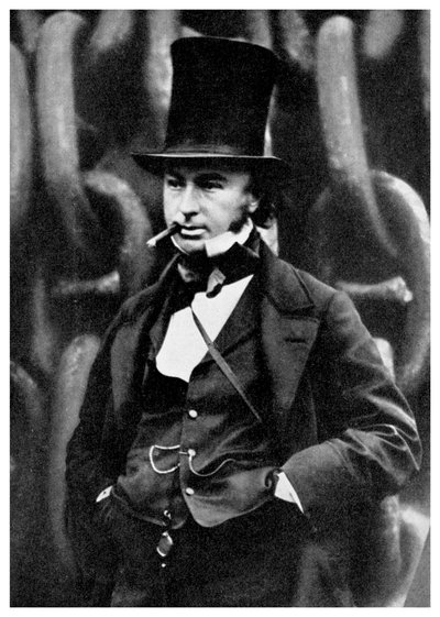 Isambard Kingdom Brunel, British engineer, 1857 by Robert Howlett