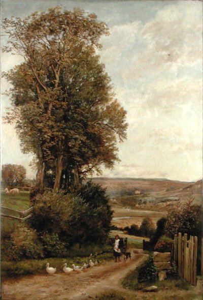 The Vale of Rothbury by Robert Jobling