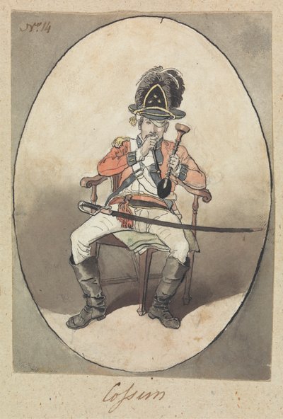 A Sepoy Jamader by Robert Mabon