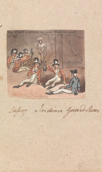 Indian Guard Room by Robert Mabon