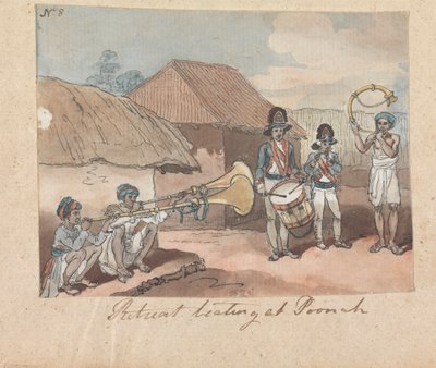 Retreat Beating at Poona by Robert Mabon