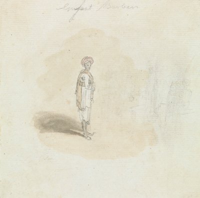 Standing Indian Man by Robert Mabon