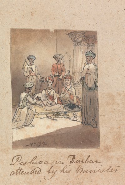 The Maratha Peshwa and His Ministers by Robert Mabon