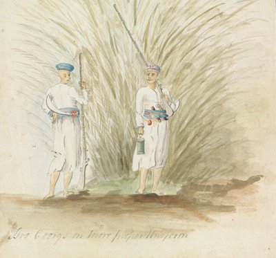 Two Coongs in their Proper Uniform by Robert Mabon
