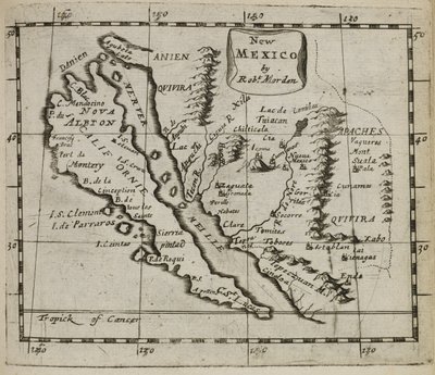 Map 57 New Mexico by Robert Morden