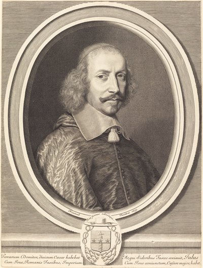 Cardinal Jules Mazarin by Robert Nanteuil