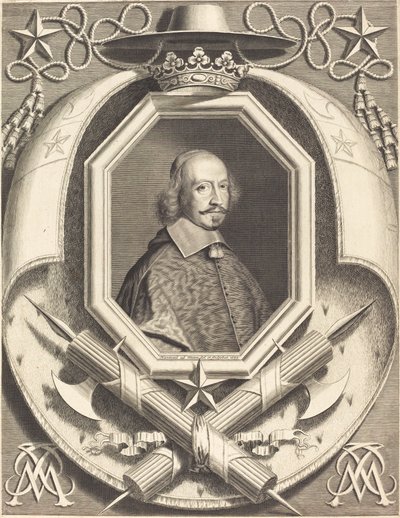 Cardinal Jules Mazarin by Robert Nanteuil