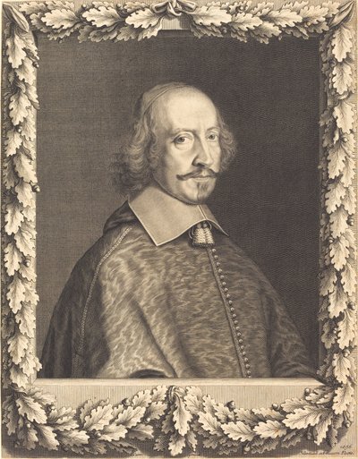 Cardinal Jules Mazarin by Robert Nanteuil