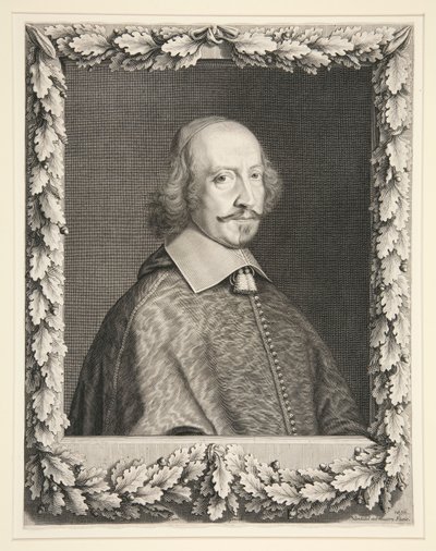 Cardinal Jules Mazarin by Robert Nanteuil