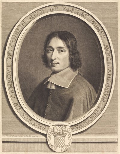 Cardinal de Coislin by Robert Nanteuil
