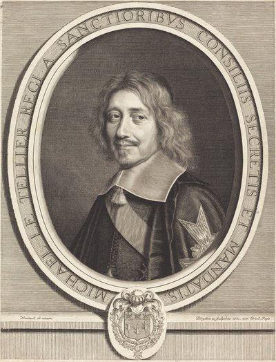 Chancellor Michel Le Tellier by Robert Nanteuil