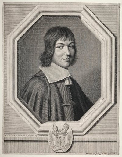 Charles Maurice le Tellier by Robert Nanteuil