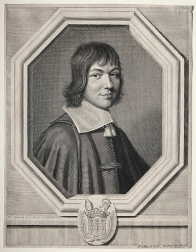Charles Maurice le Tellier, 1663 by Robert Nanteuil