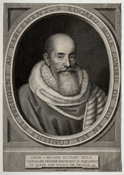 Edouard Molé by Robert Nanteuil
