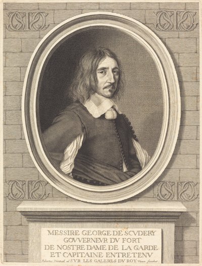 Georges de Scudery by Robert Nanteuil