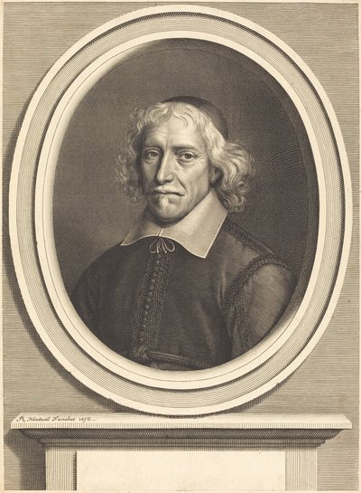 Gilles Boileau by Robert Nanteuil