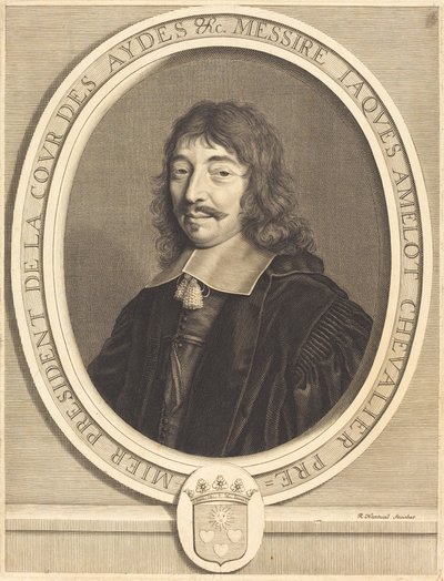 Jacques Amelot by Robert Nanteuil