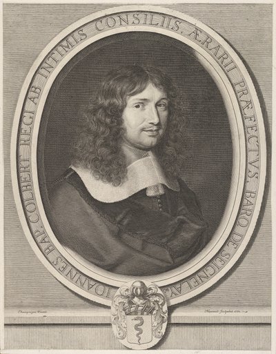 Jean-Baptiste Colbert by Robert Nanteuil