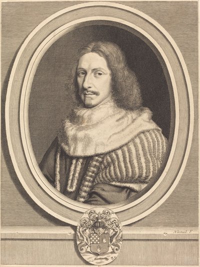 Nicholas Potier de Novion by Robert Nanteuil