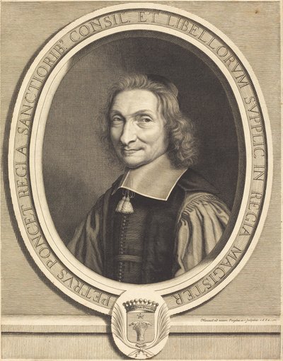 Pierre Poncet by Robert Nanteuil