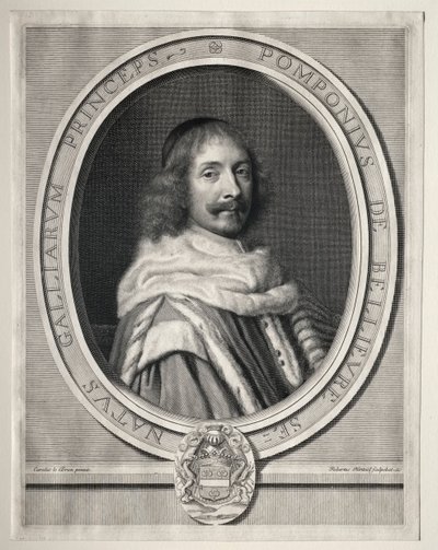 Pompone II de Bellièvre by Robert Nanteuil